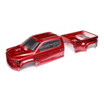 Arrma BIG ROCK 6S BLX Painted Decaled Trimmed Body Red - ARA411027